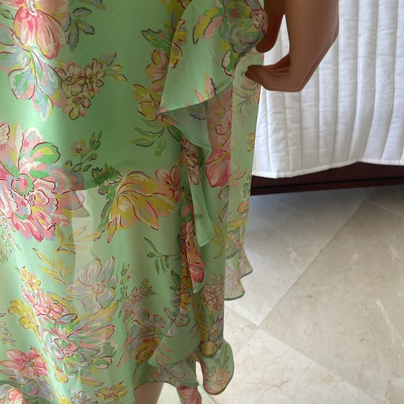 NWT STEVE MADDEN DELPHINE DRESS IN GREEN - Picture 10 of 13